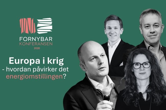 Fornybarkonferansen 2026, onsdag 11. mars 2026