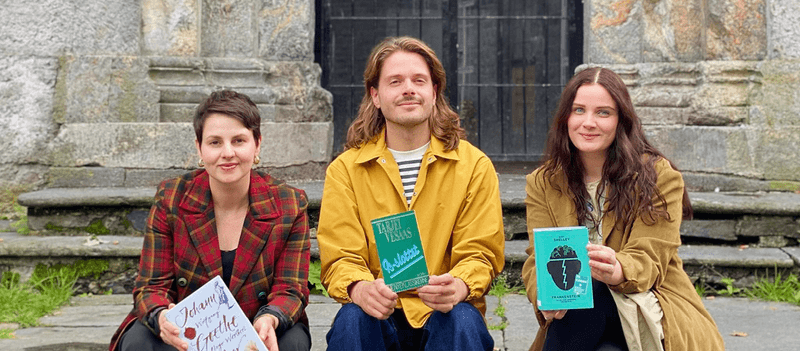 Litterær lunsj med bibliotekets litteraturformidlingsteam