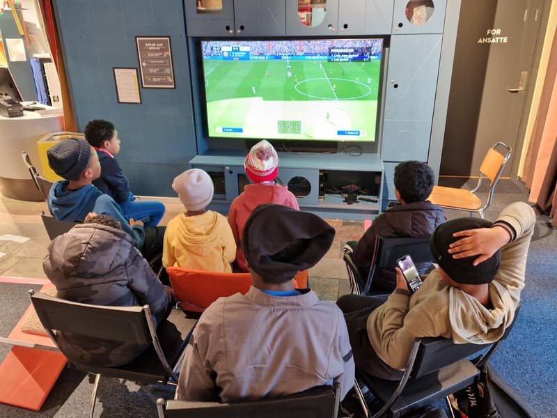 Guttedag på Barnas BibLab